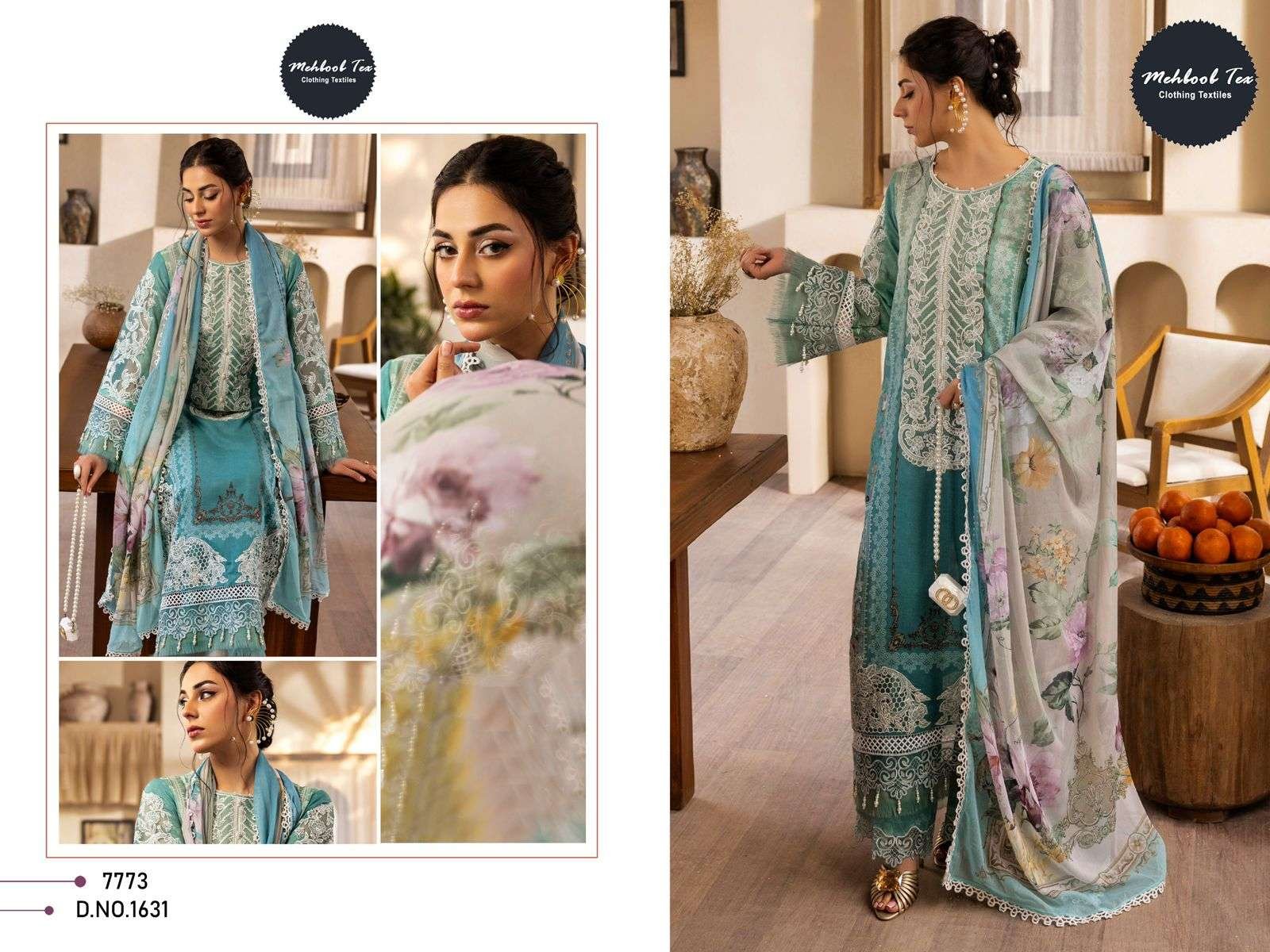 1631 HIT DESIGN BY MEHBOOB TEX FANCY DESIGNER COTTON PAKISTANI DRESS