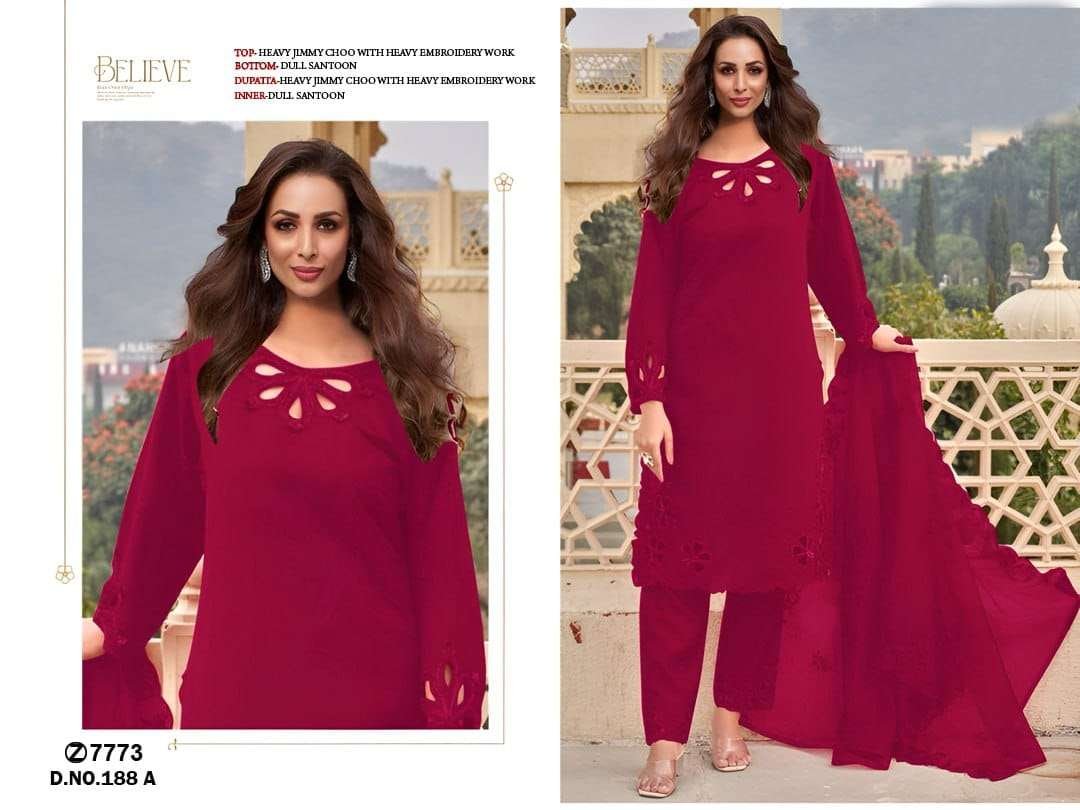 188 COLOURS BY MARYAMS FANCY DESIGNER JIMMY CHOO PAKISTANI DRESSES