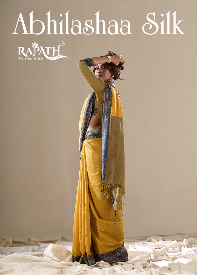 ABHILASHAA SILK BY RAJPATH 530001 TO 530006 SERIES COTTON SAREES