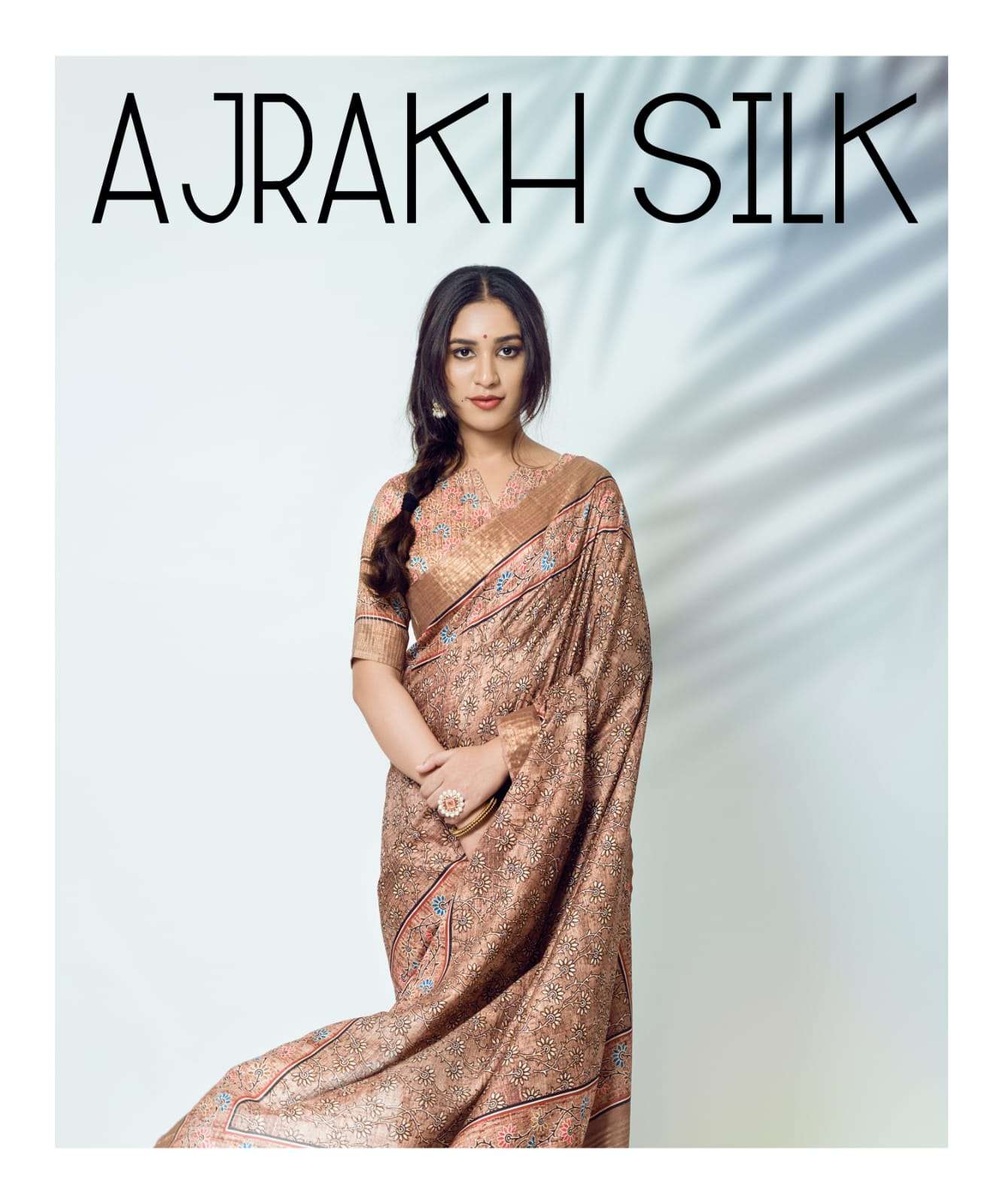 AJRAKH SILK BY RAJPATH 10071 TO 10078 SERIES SOFT KOTHA SILK SAREES