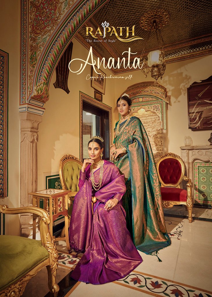 ANANTA BY RAJPATH 10011 TO 10016 SERIES DESIGNER SOFT SILK SAREES