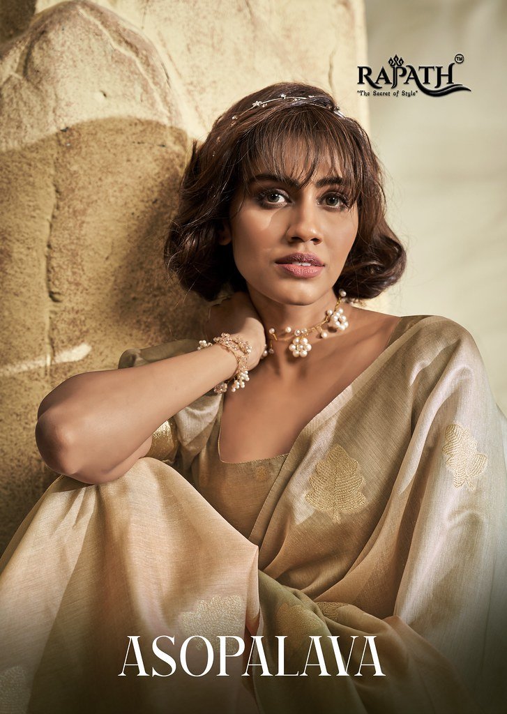 ASOPALAVA BY RAJPATH 186001 TO 186006 SERIES HANDLOOM KHADI SAREES