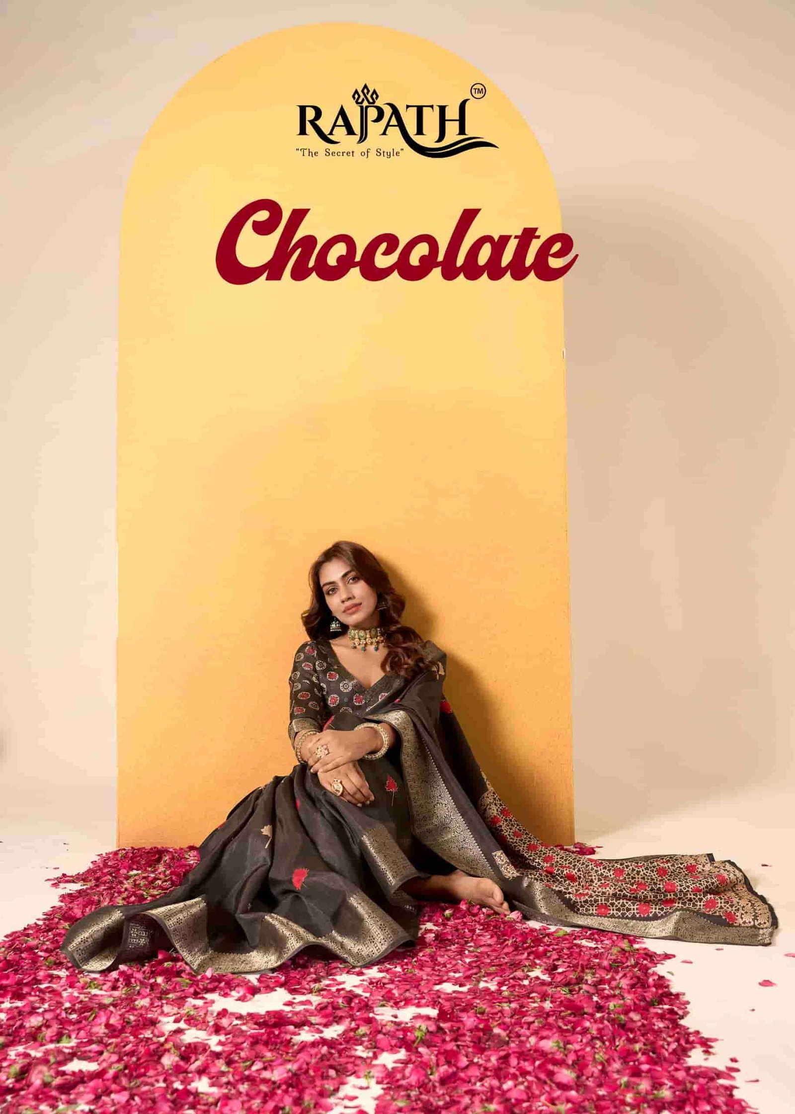 CHOCOLATE BY RAJPATH 590001 TO 590006 SERIES SOFT DOLA SILK SAREES