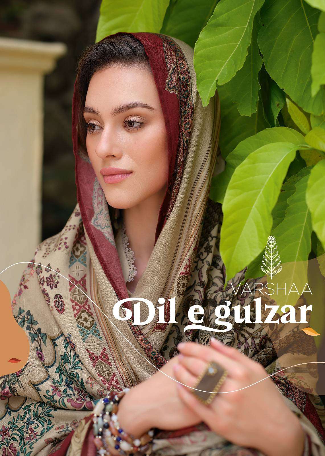 DIL E GULZAR BY VARSHA DEG-01 TO DEG-06 SERIES VISCOSE PASHMINA DRESSES