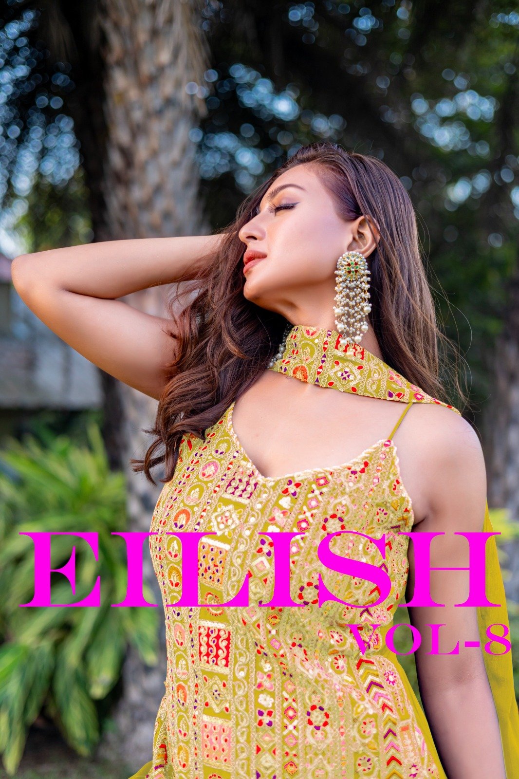EILISH VOL-8 BY MD LIFESTYLE 2071 TO 2074 SERIES HEAVY CHINON DRESSES