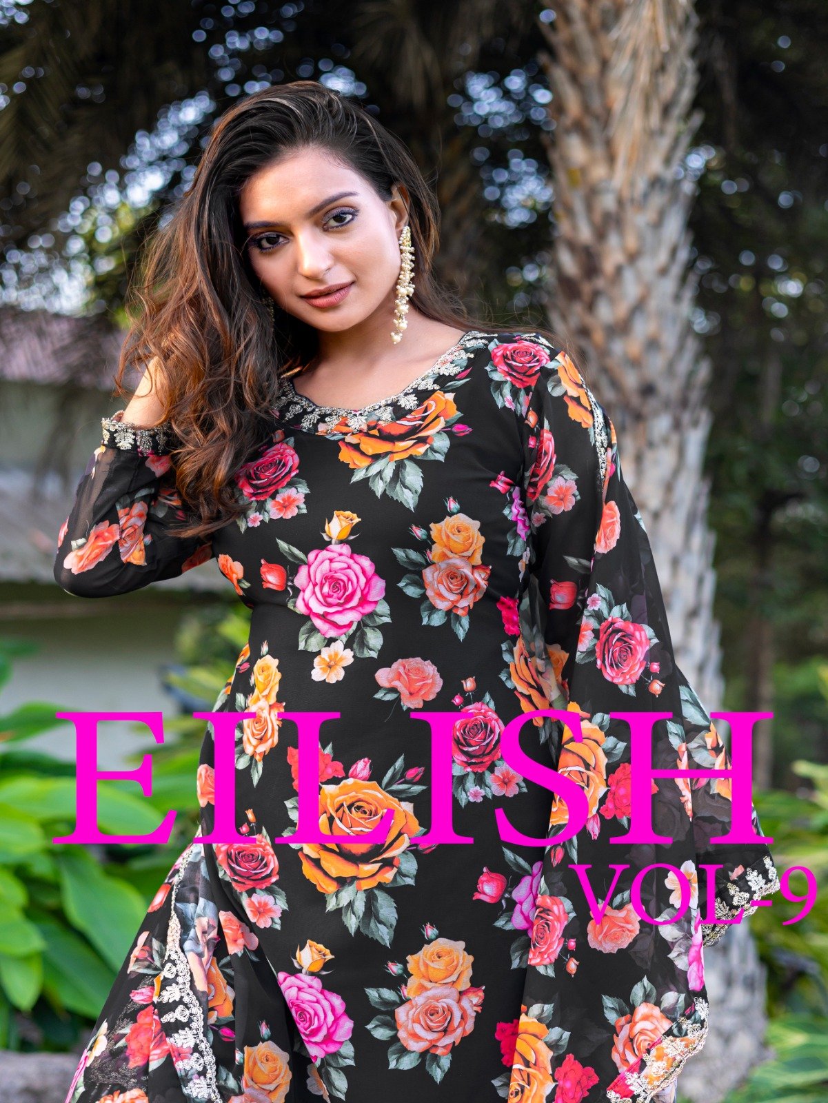 EILISH VOL-9 BY MD LIFESTYLE 2081 TO 2082 SERIES GEORGETTE DRESSES