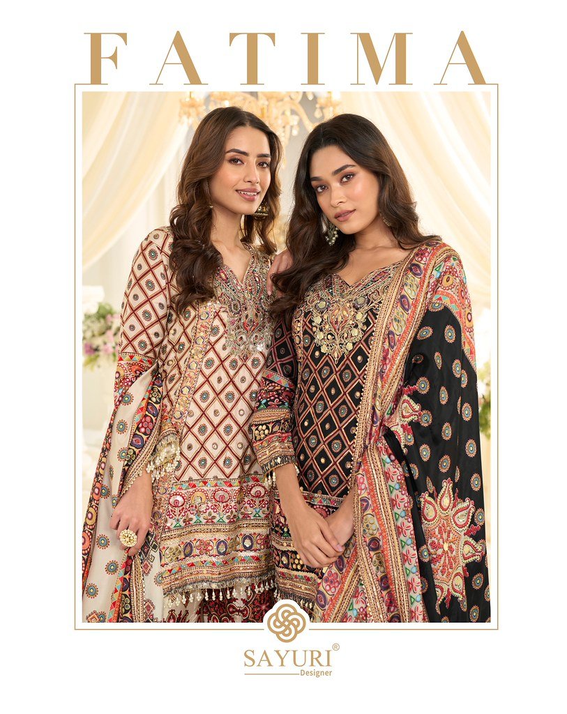 FATIMA BY SAYURI 10258 TO 10259 SERIES NATURAL CREPE SILK DRESSES