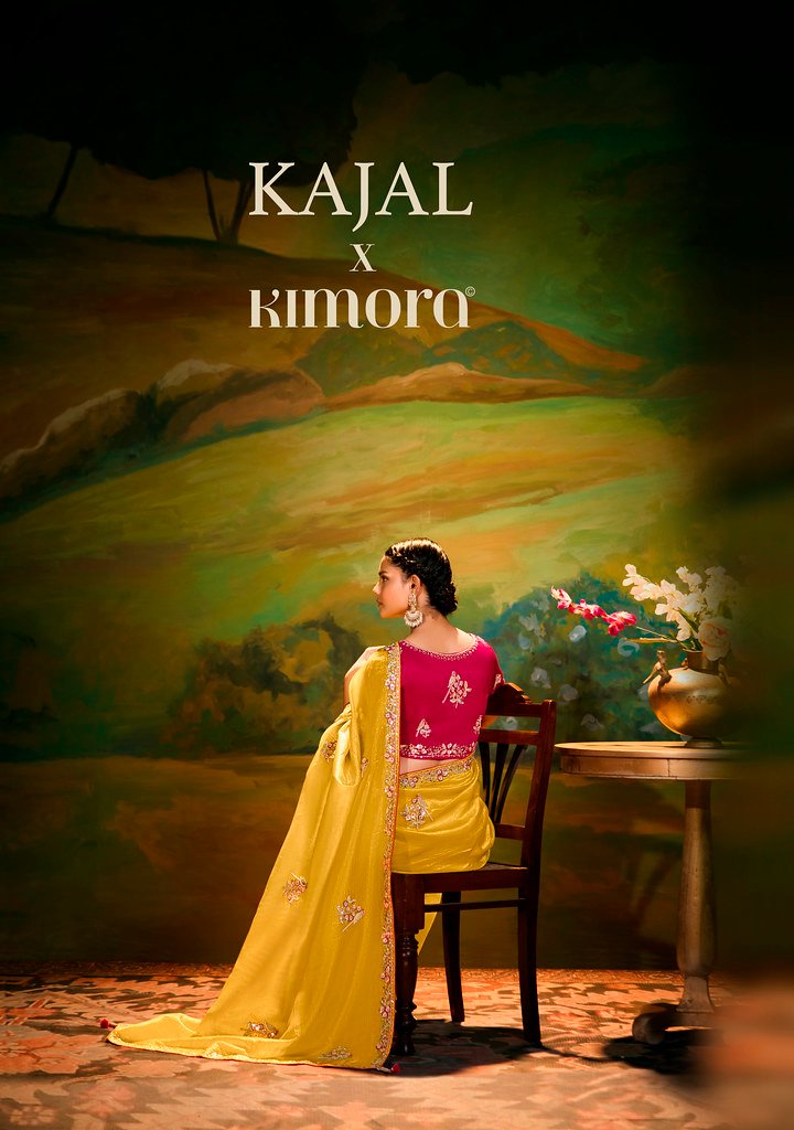 KAJAL VOL-16 BY KIMORA 5381 TO 5395 SERIES DESIGNER FANCY SAREES