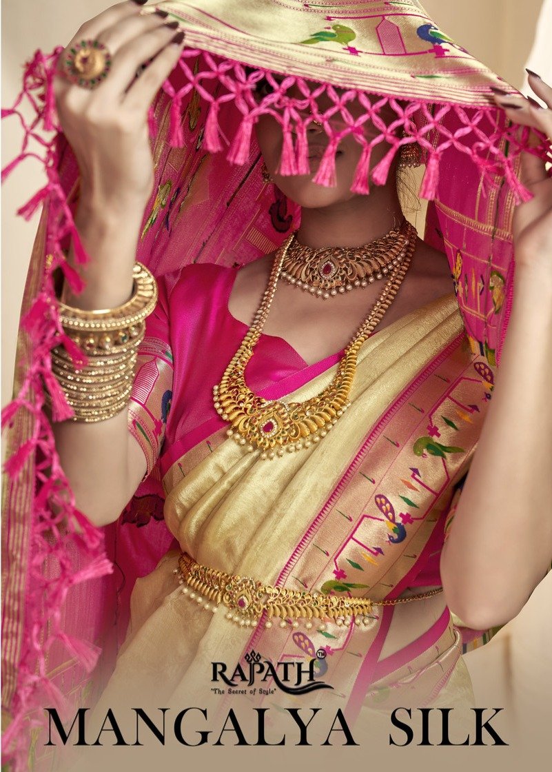 MANGALYA SILK BY RAJPATH 185001 TO 185008 SERIES PAITHANI SILK SAREES