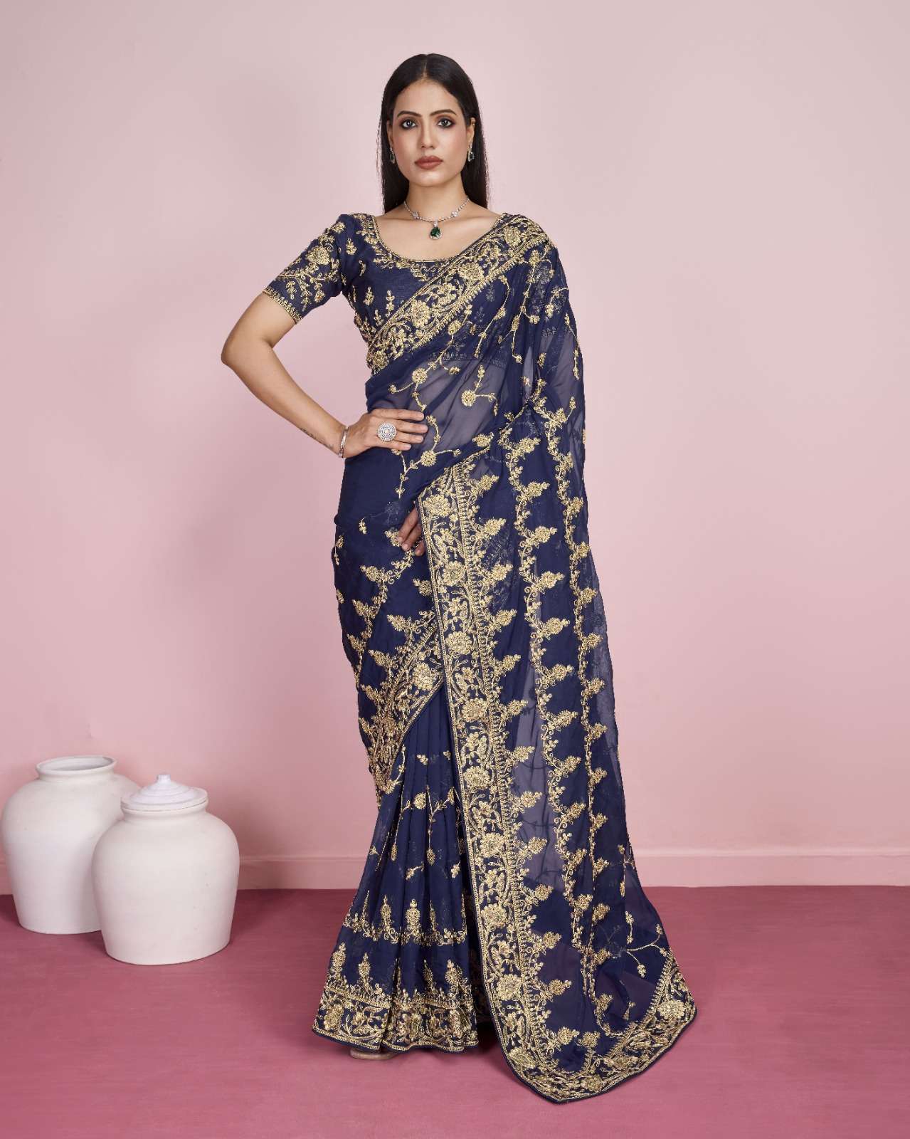 NIRMA VOL-3 BY SUSWANI BOLLYWOOD FANCY HEAVY DESIGNER ORGANZA SAREES