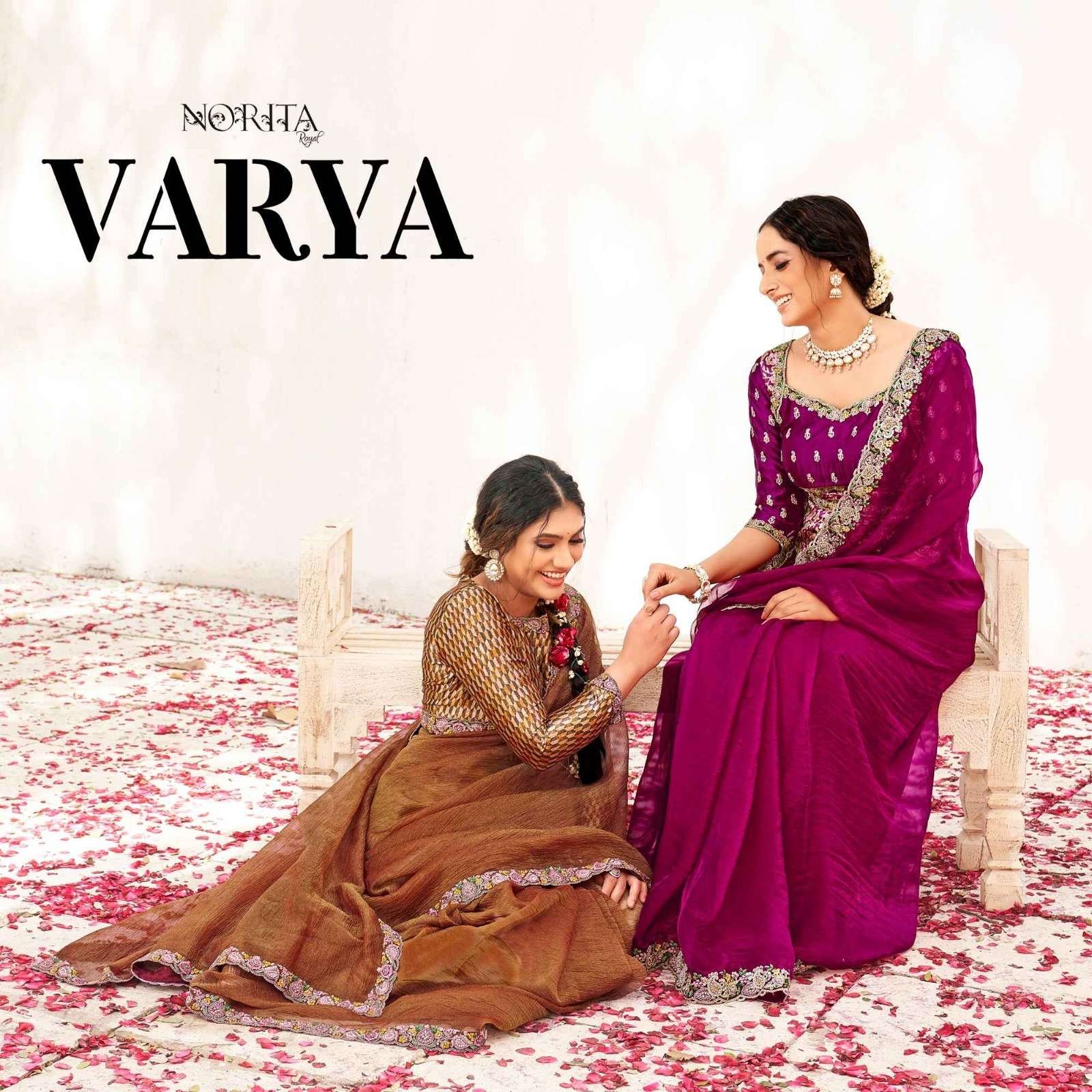 NORITA VARYA BY MAHOTSAV 44100 SERIES HEAVY DESIGNER FANCY SAREES