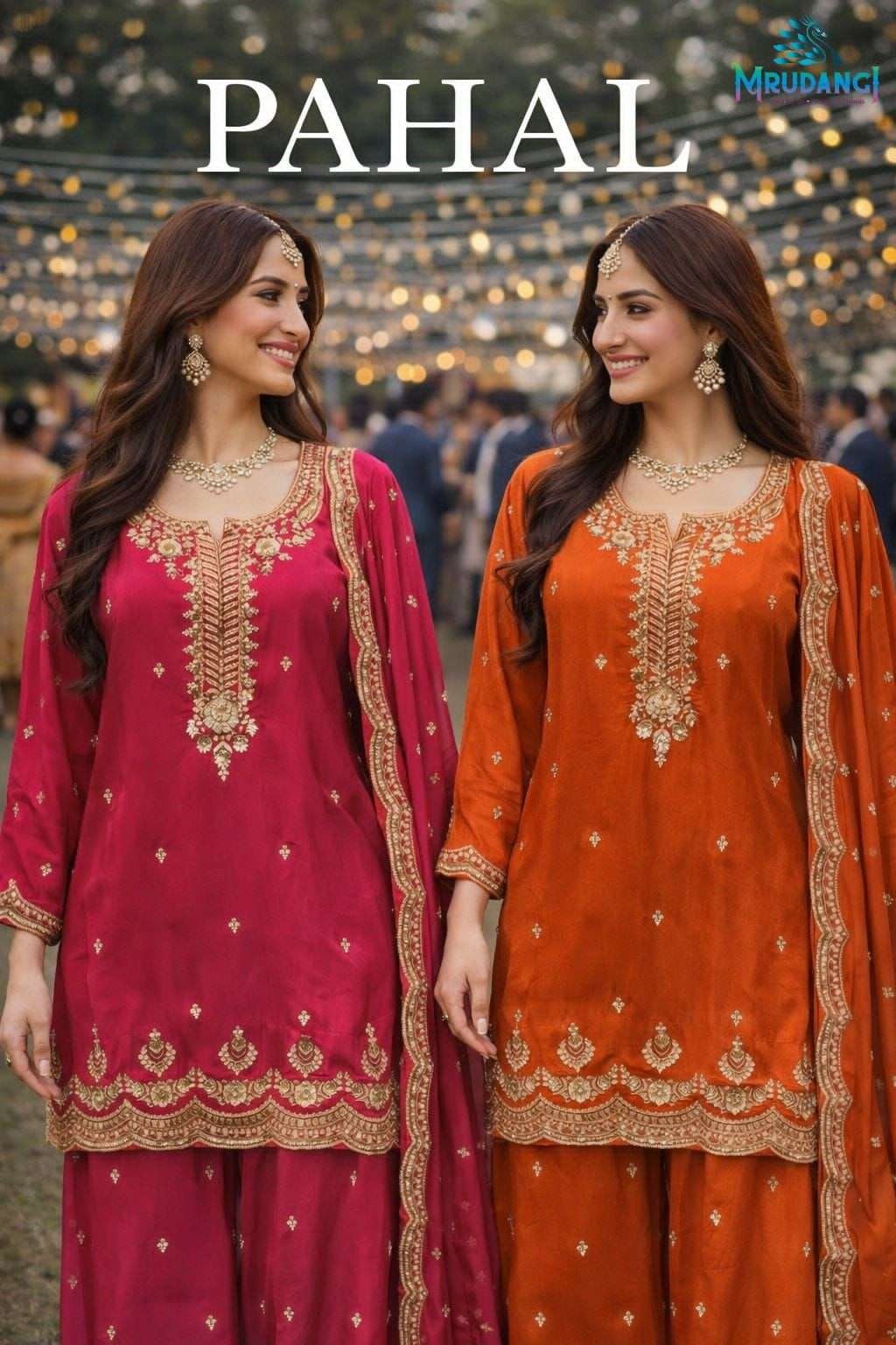PAHAL BY MRUDANGI 901 TO 902 SERIES HEAVY PREMIUM VISCOSE DRESSES