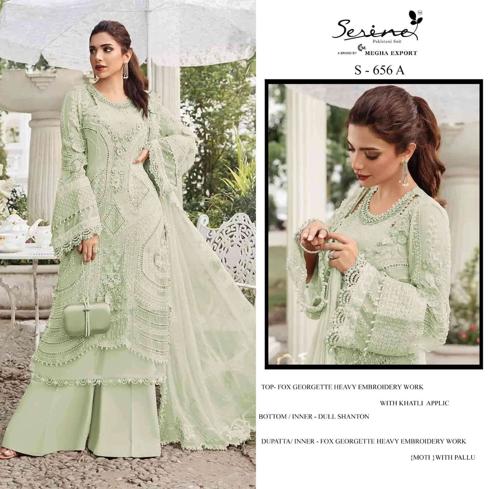 S-656 COLOURS BY SERINE FANCY DESIGNER FAUX GEORGETTE PAKISTANI DRESSES