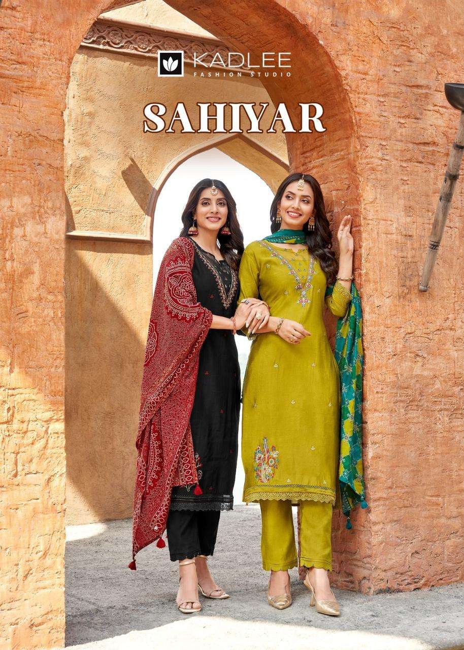 SAHIYAR BY KADLEE 2001 TO 2004 SERIES FANCY VISCOSE WEAVING DRESSES