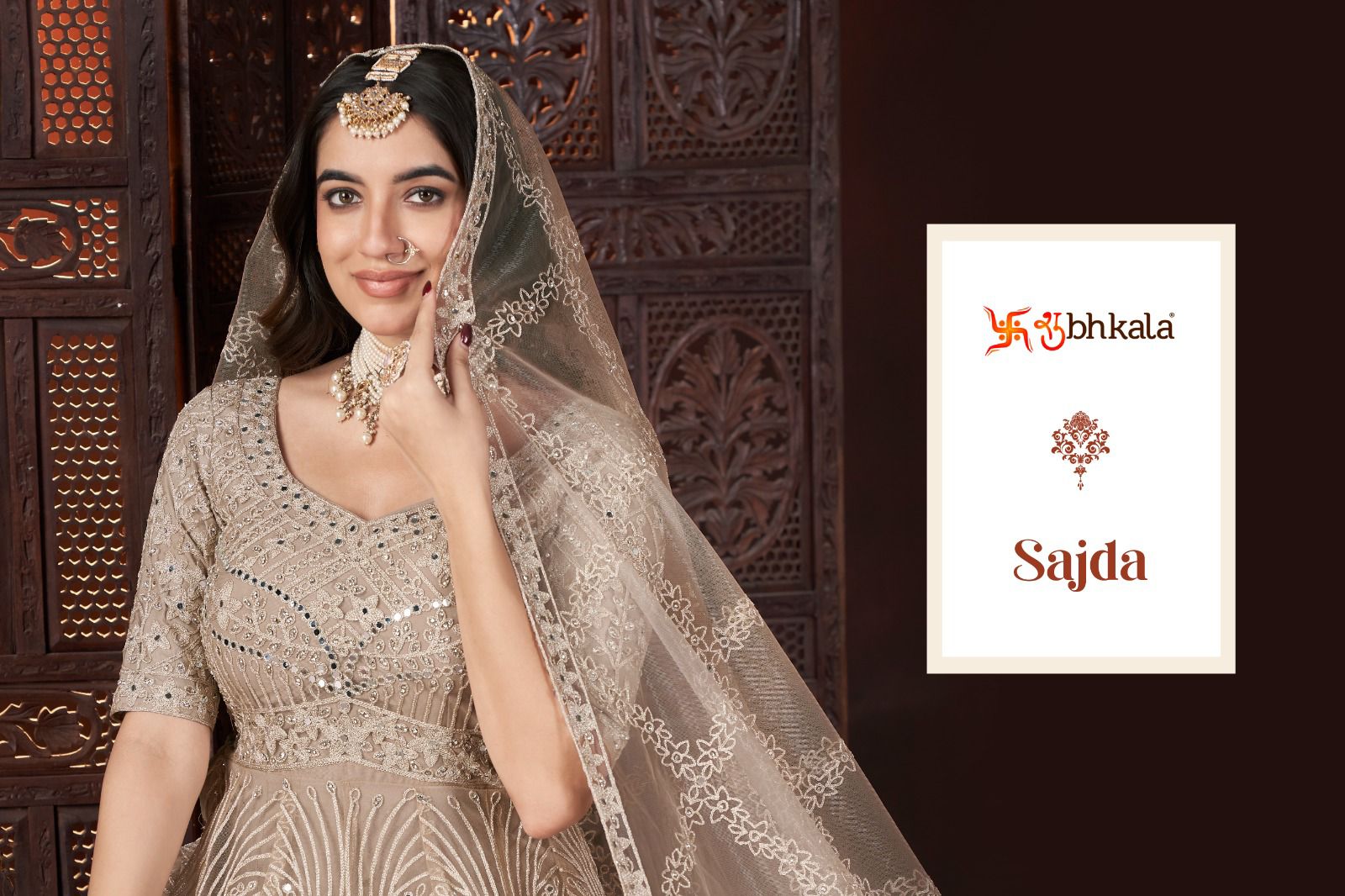 SAJDA BY SHUBHKALA 31001 TO 31004 SERIES HEAVY DESIGNER NET GOWNS