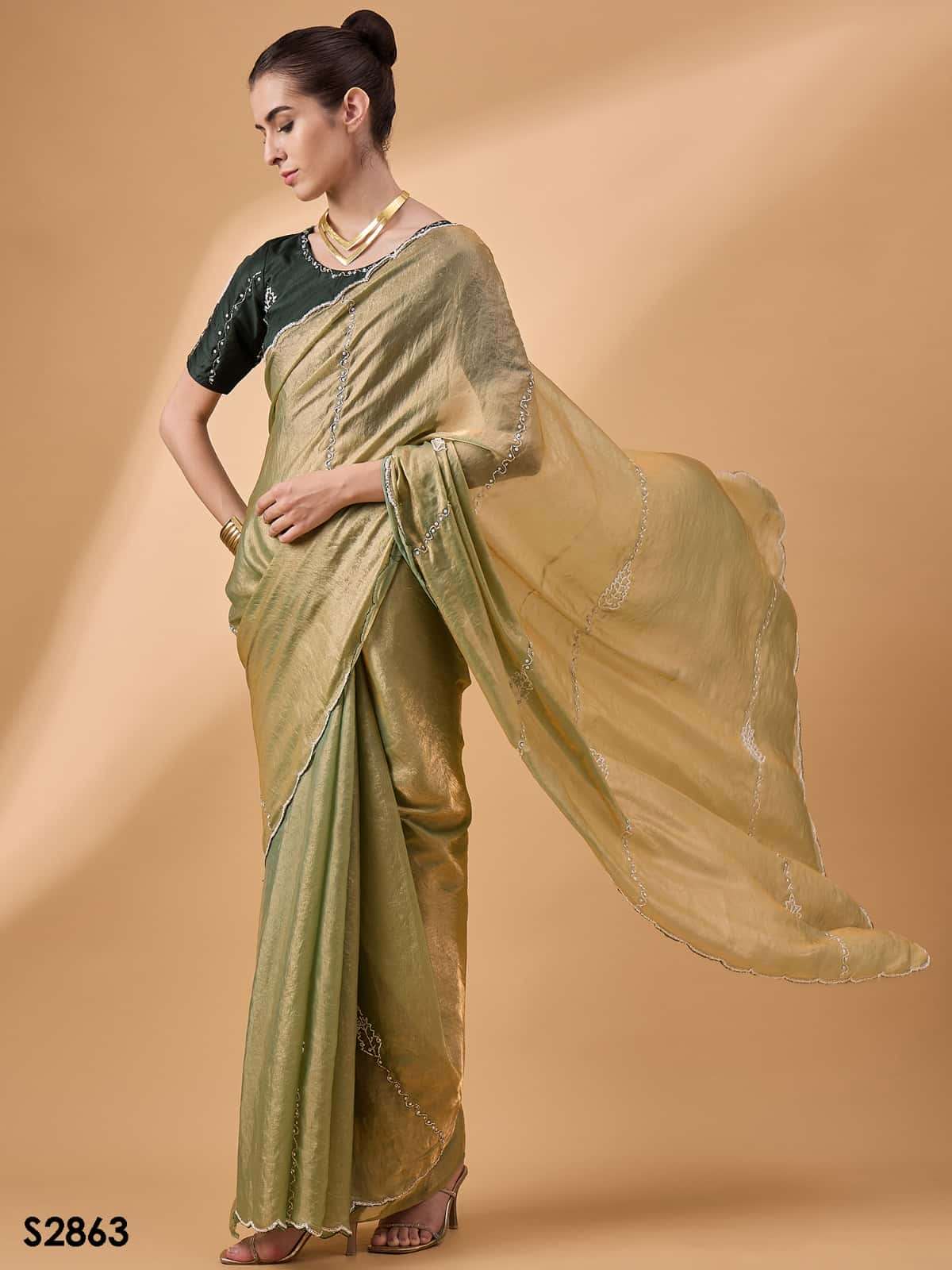 SATYA VOL-2 BY MAHOTSAV HEAVY FANCY DESIGNER MUSLIN AND SILK SAREES