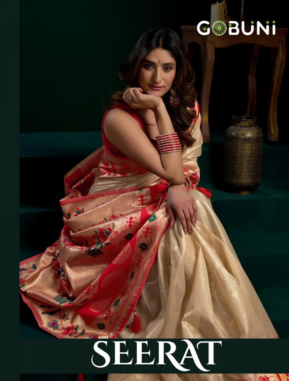 SEERAT BY GOBUNI 3401 To 3406 SERIES TISSUE PAITHANI SILK SAREES