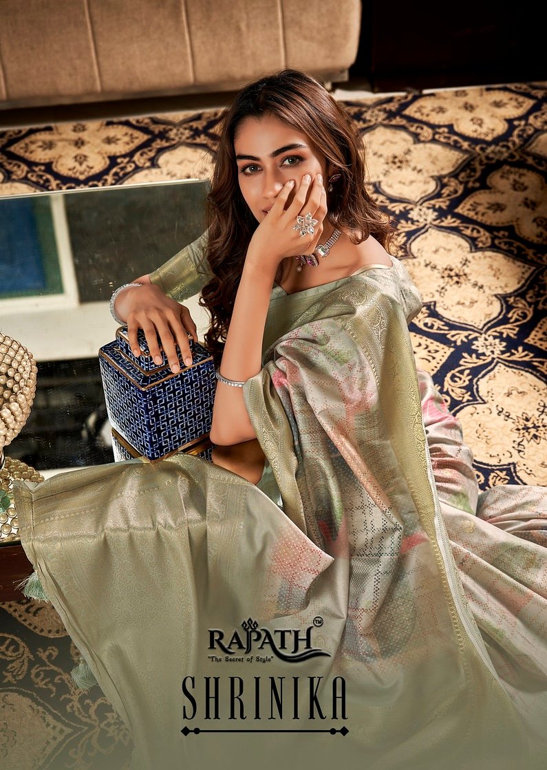 SHRINIKA BY RAJPATH 166001 TO 166008 SERIES FANCY SOFT SILK SAREES