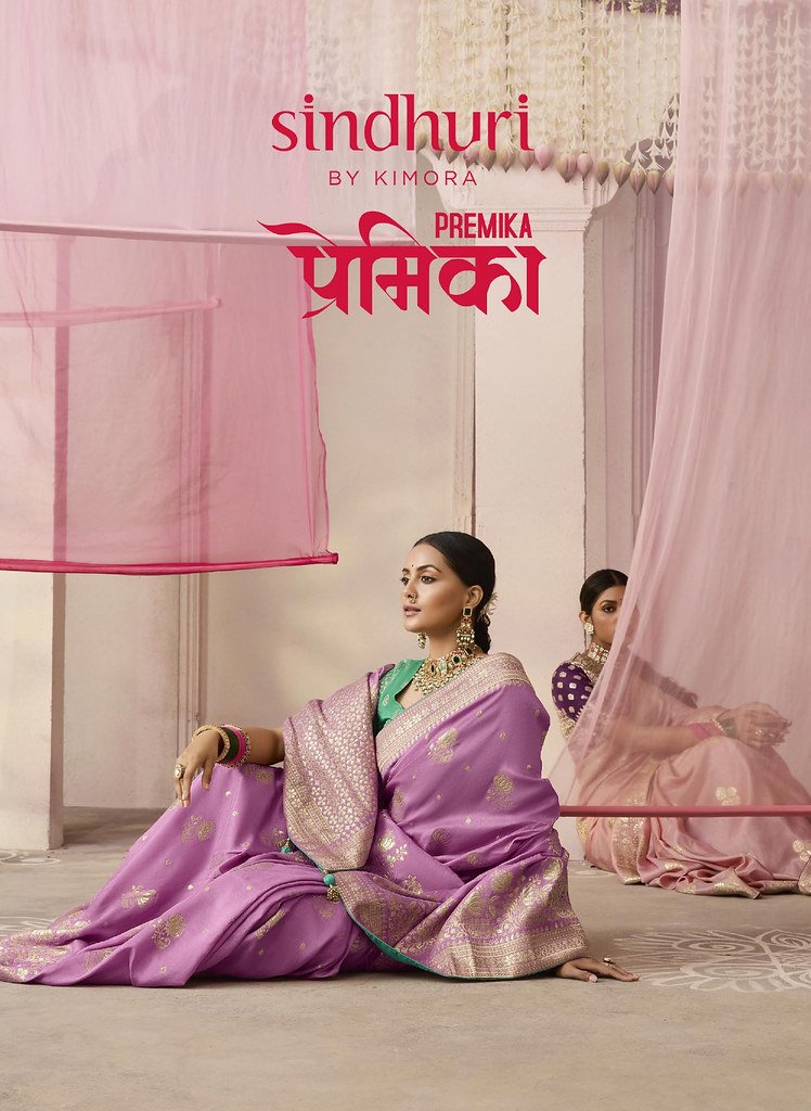 SINDHURI PREMIKA BY KIMORA 277 TO 287 SERIES DESIGNER SILK SAREES
