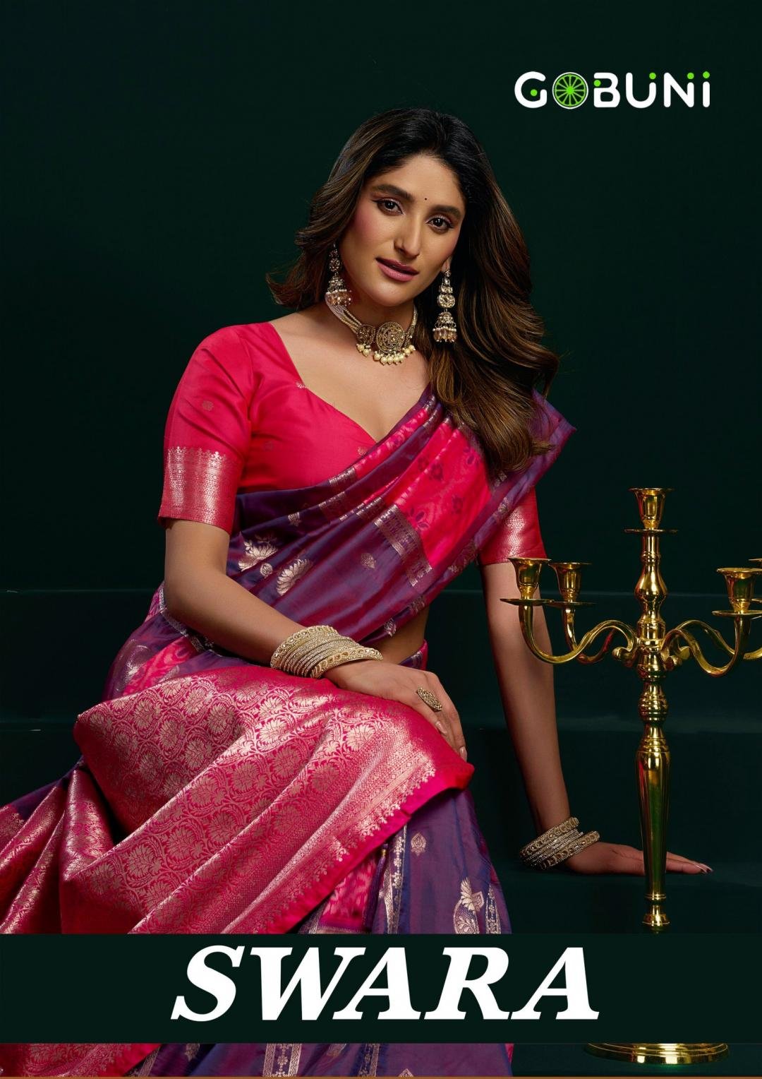 SWARA BY GOBUNI 3201 To 3206 SERIES FANCY DESIGNER SOFT SILK SAREES