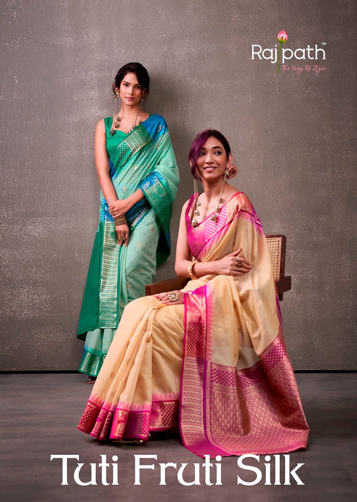 TUTI FRUTI SILK BY RAJPATH 516 TO 521 SERIES MODAL COTTON SAREES