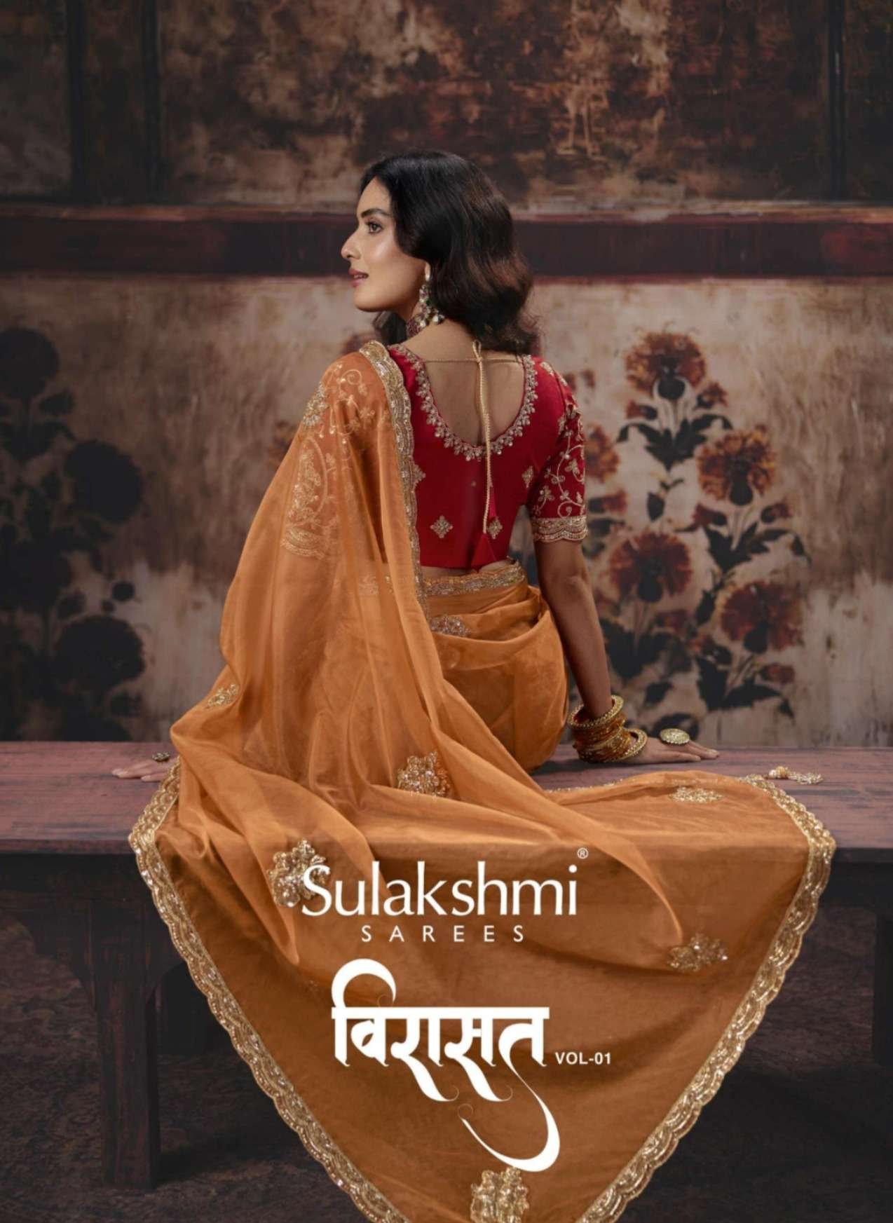 VIRASAT VOL-1 BY SULAKSHMI 1001 TO 1014 SERIES HEAVY DESIGNER SAREES